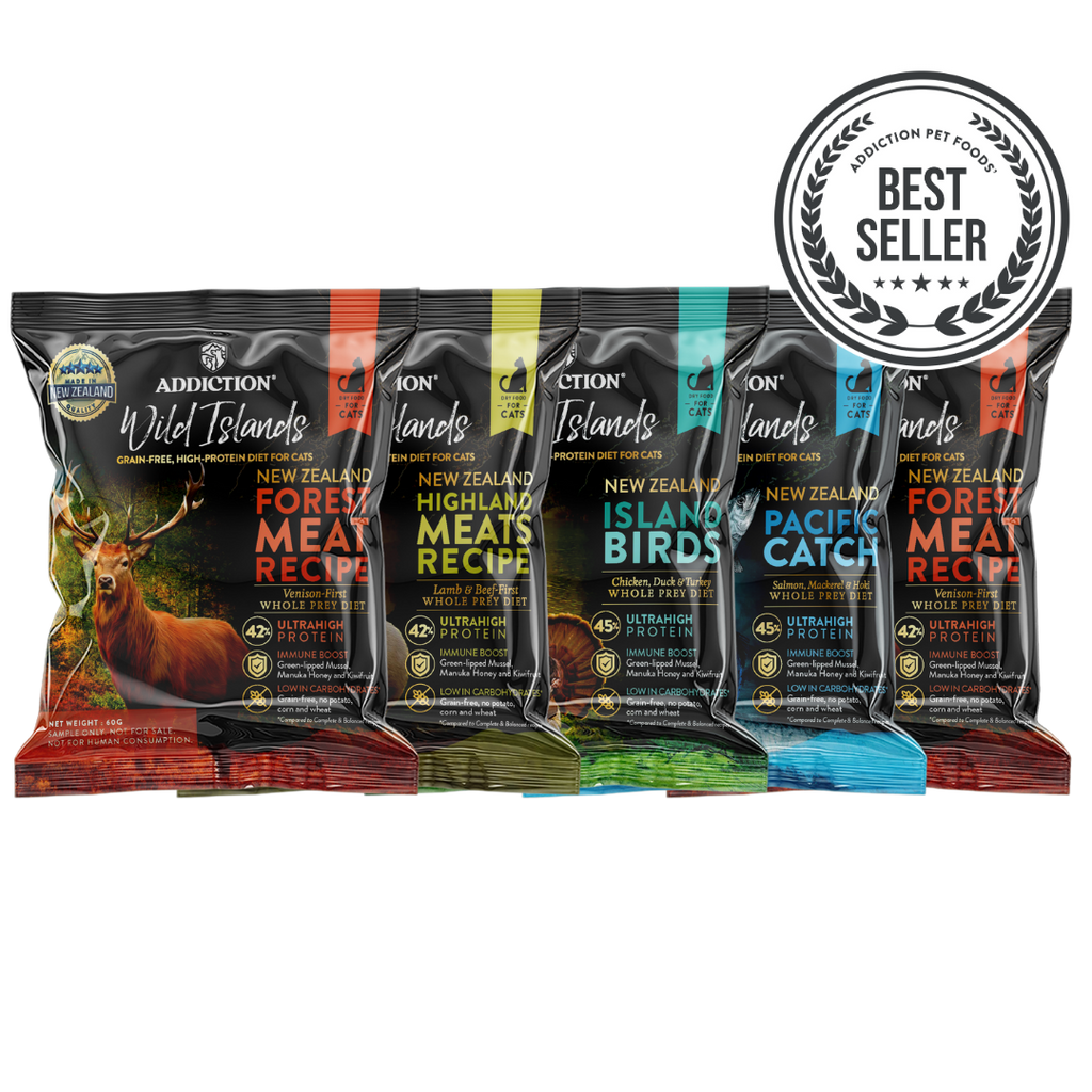 Wild Islands for Cats - Trial Pack Bundle of 5 (60g x 5)