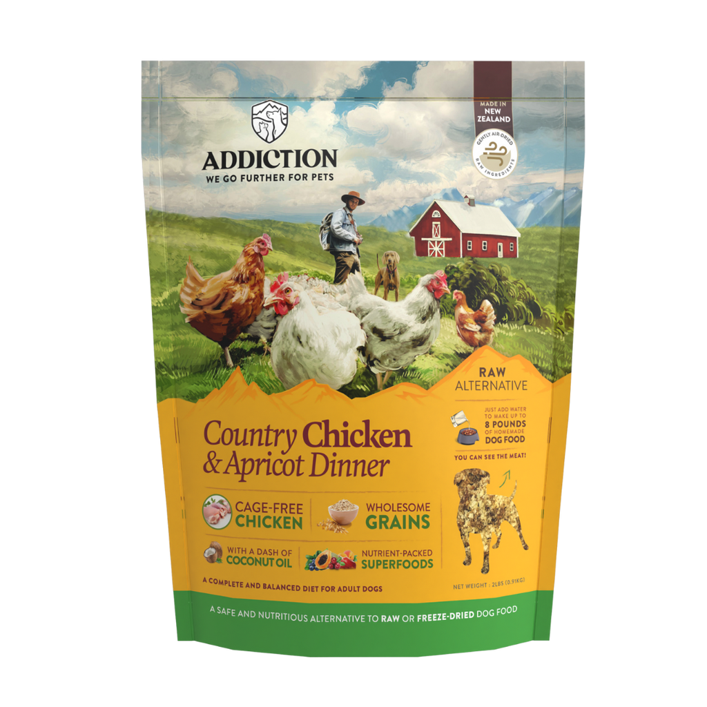 Country Chicken & Apricot Raw Alternative Dog Food