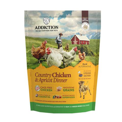 Country Chicken & Apricot Raw Alternative Dog Food